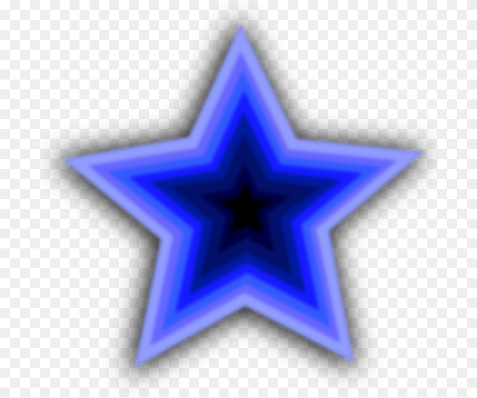 Blue Star Red Green Drawing Number 4 With Object Clipart, Star Symbol, Symbol Png Image