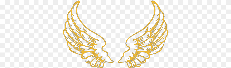 Blue Star With Gold Wings Icons Victorious Secret, Emblem, Symbol Free Png