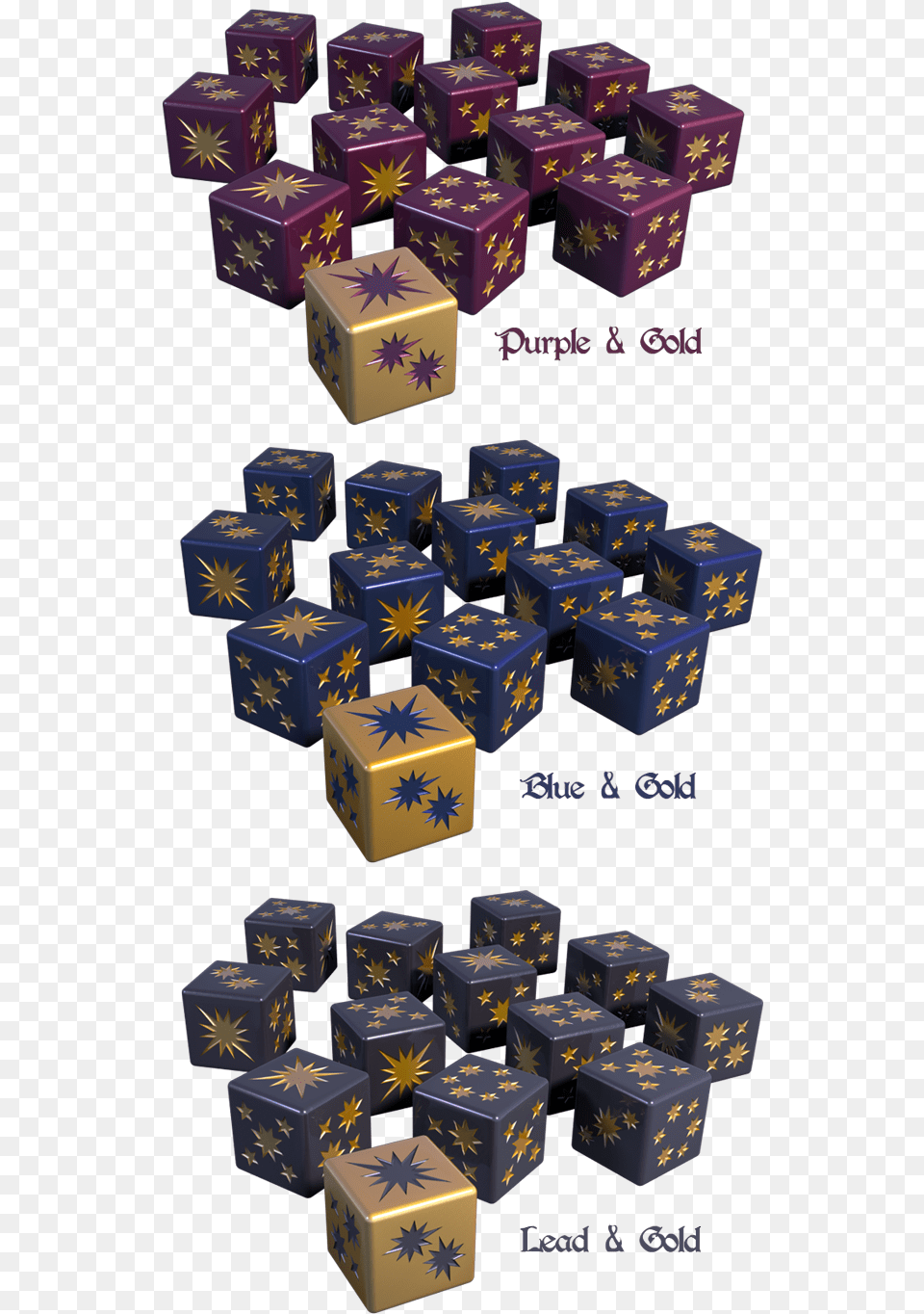 Blue Starry Dice Box, Game Free Png Download