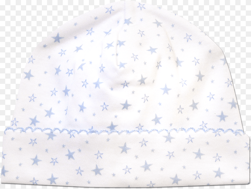 Blue Stars Hat Beanie, Cap, Clothing, Plate Free Transparent Png