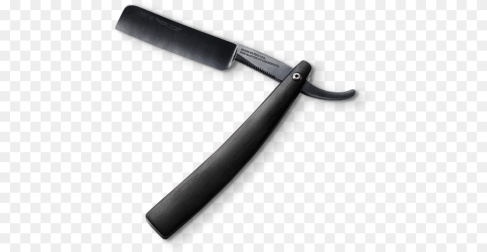 Blue Steel Quotnot A Replicaquot Straight Razor Blued Straight Razor, Blade, Weapon Free Transparent Png