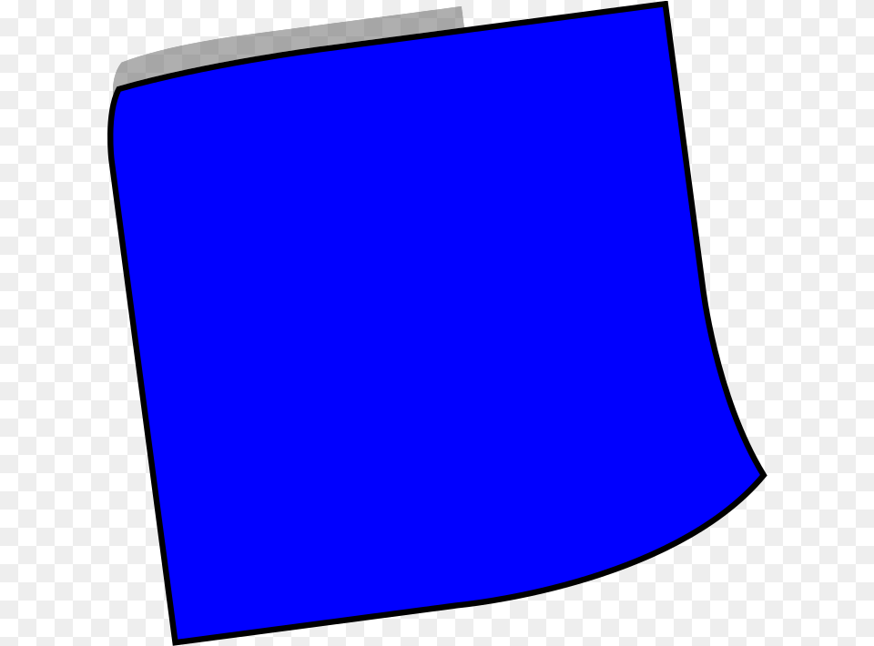 Blue Sticky Note Svg Clip Art For Vertical, Electronics, Screen, Computer Hardware, Hardware Png Image