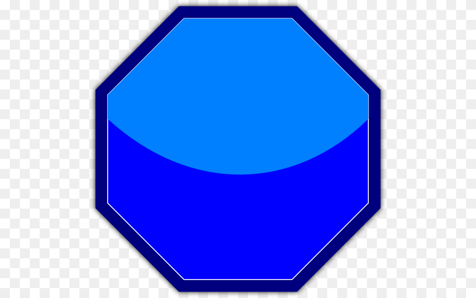Blue Stop Sign Clip Art, Disk, Symbol Free Png