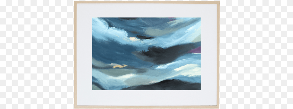 Blue Storm 2h Painting, Art, Cloud, Nature, Outdoors Free Png Download