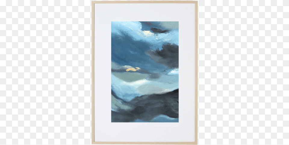 Blue Storm 2v Painting, Art, Cloud, Nature, Outdoors Png Image