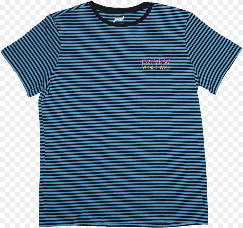 Blue Stripe, Clothing, Shirt, T-shirt Free Transparent Png
