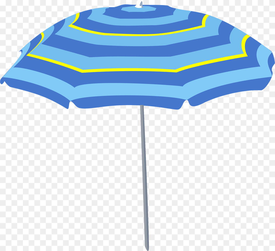 Blue Striped Umbrella Clipart, Canopy, Architecture, Building, House Png Image