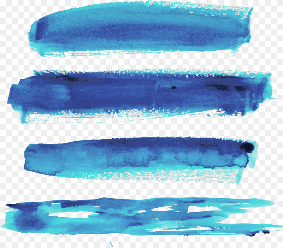 Blue Stroke Ink Stain Paint Freetoedit Blue Watercolor Vector, Ice, Outdoors, Nature, Sea Png