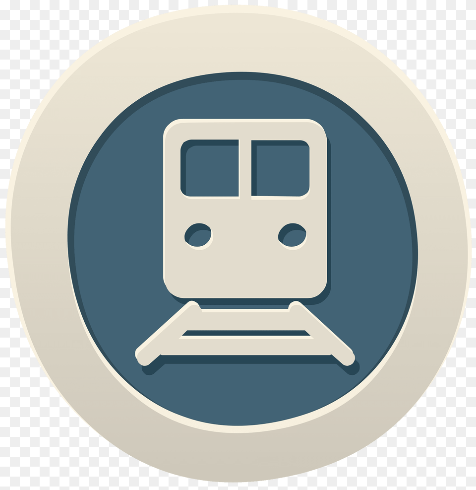 Blue Subway Sign Clipart Png