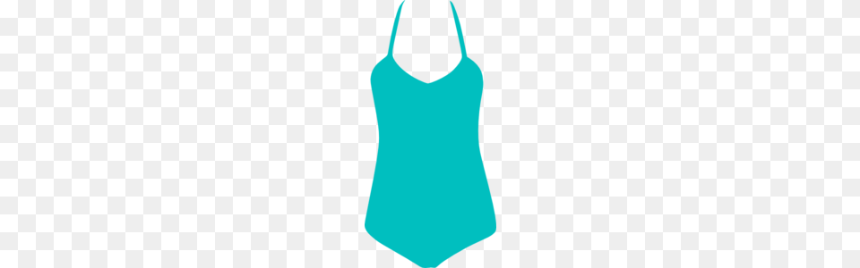 Blue Swim Suit Clip Art, Clothing, Swimwear, Tank Top, Adult Free Png Download