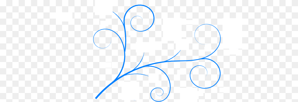 Blue Swirl Clip Art, Floral Design, Graphics, Pattern Free Png Download