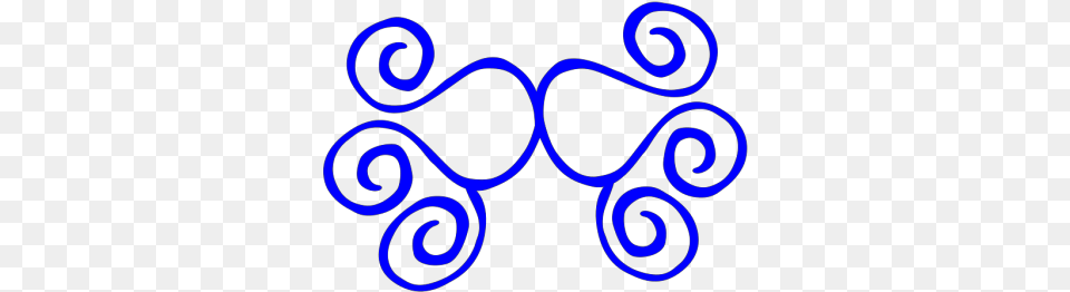 Blue Swirl Icons Circle, Spiral Free Png Download