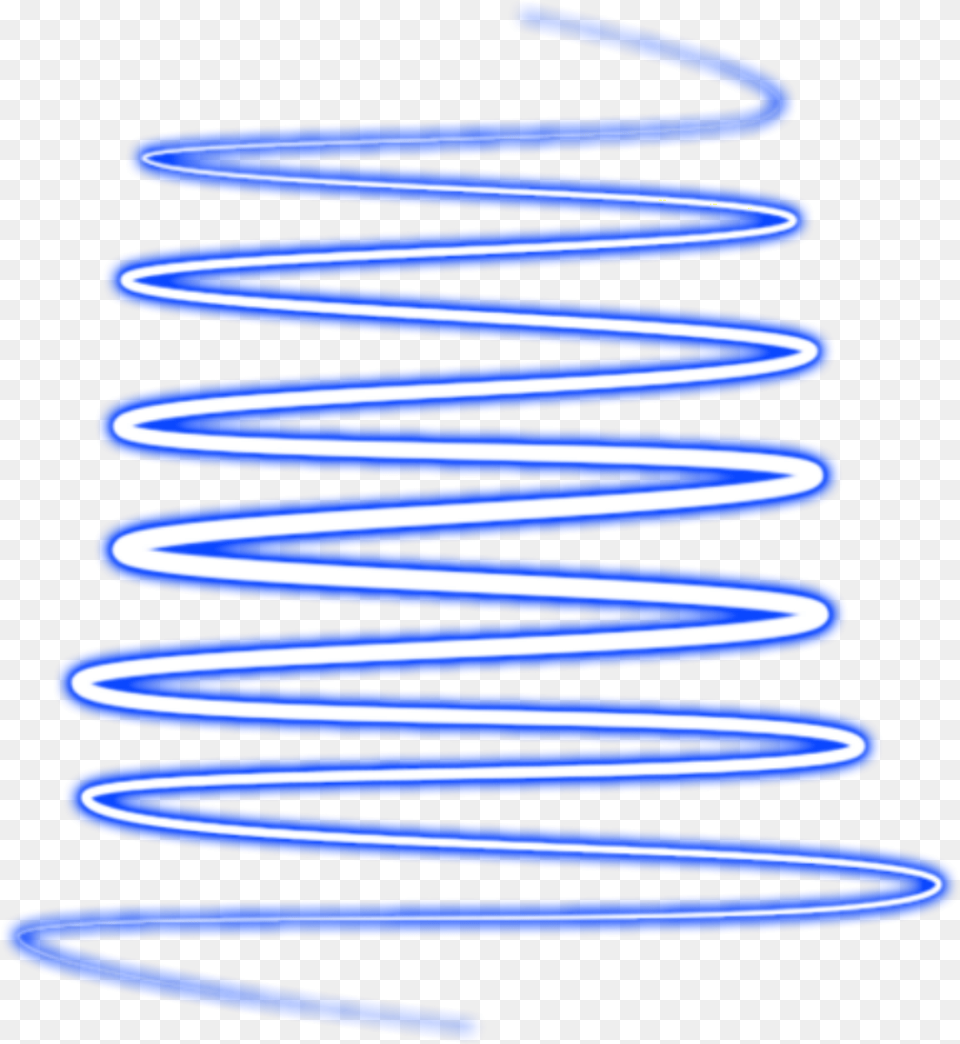 Blue Swirl Neon Espiral Neon, Coil, Light, Spiral Png