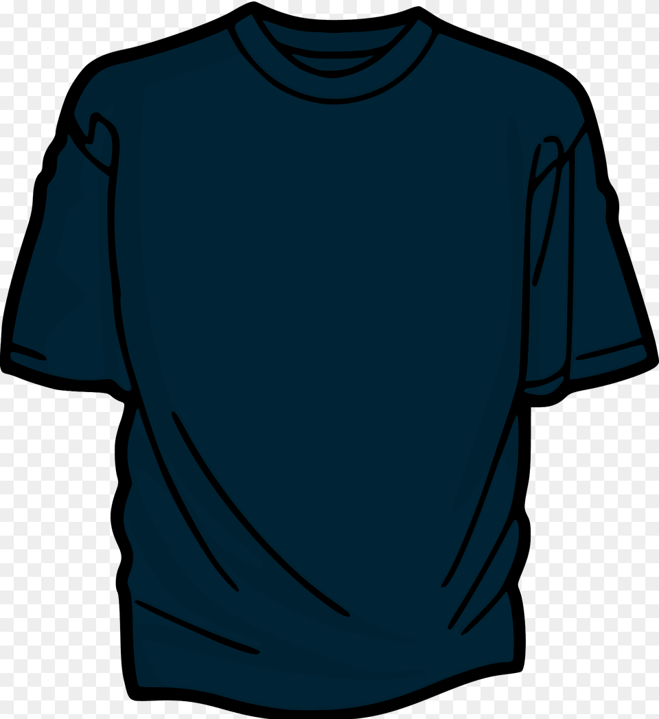 Blue T Shirt Clipart, Clothing, T-shirt Free Transparent Png