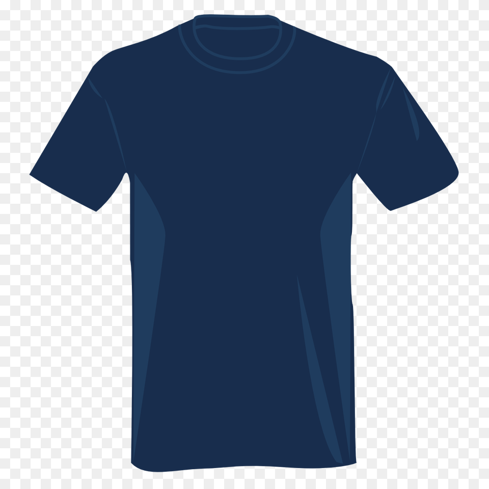 Blue T Shirt Cliparts, Clothing, T-shirt Png Image