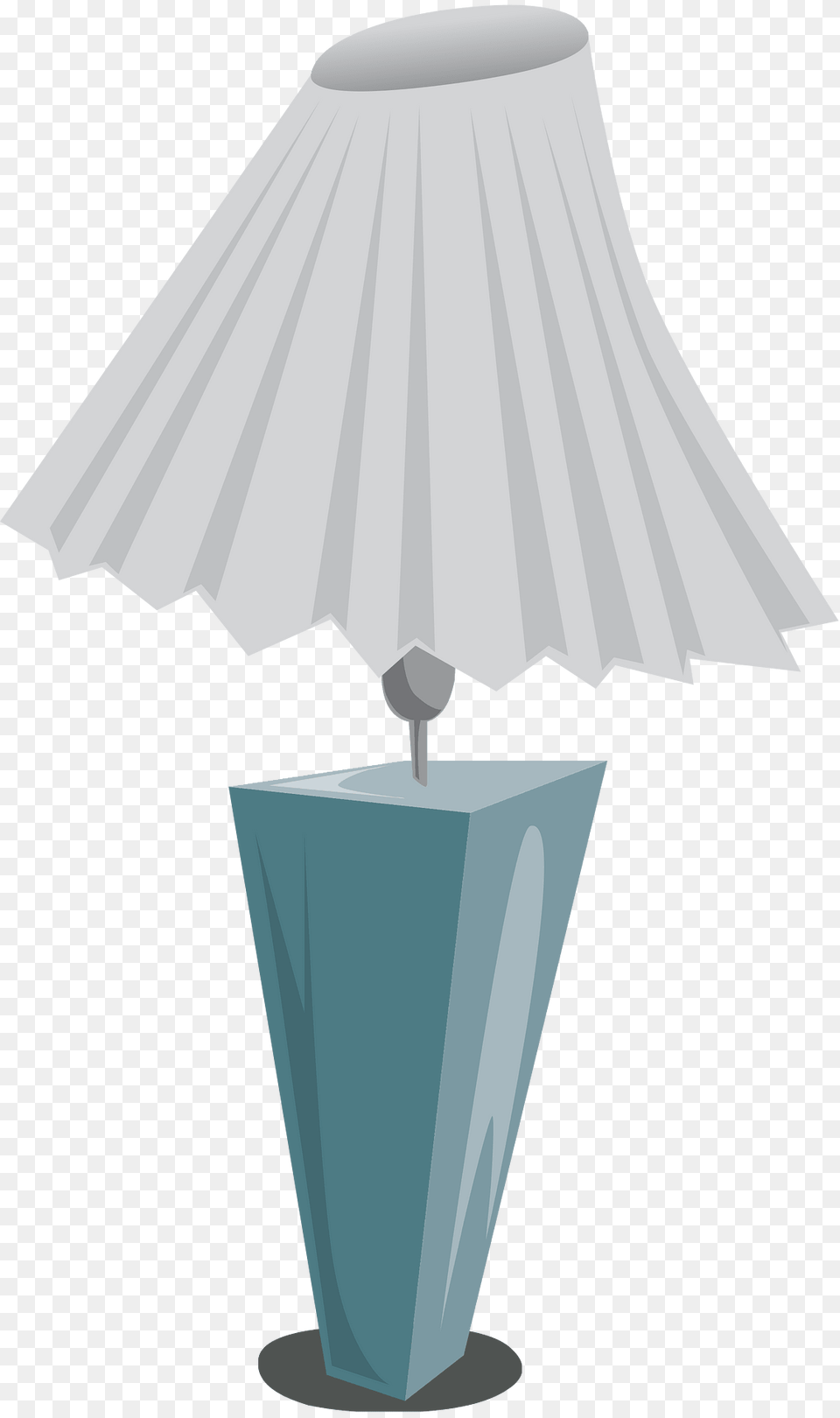 Blue Table Lamp Clipart, Lampshade, Table Lamp Png