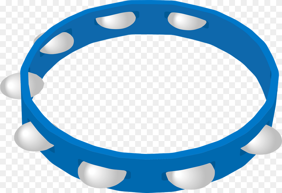 Blue Tambourine Clipart, Accessories, Jewelry, Drum, Musical Instrument Free Png