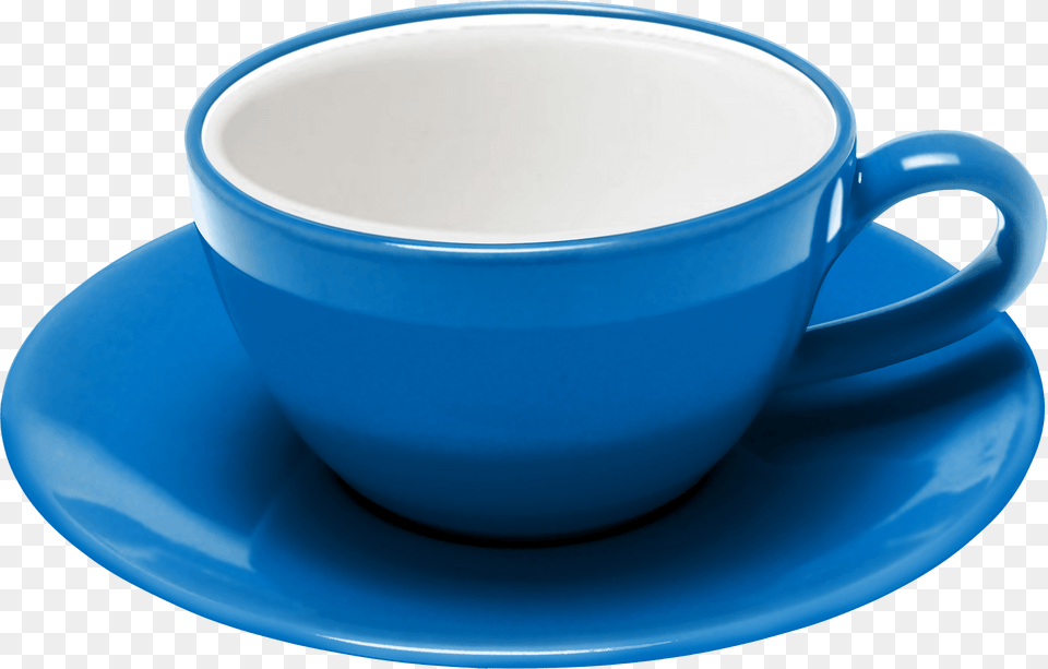 Blue Tea Cup Clipart, Saucer, Bowl Png