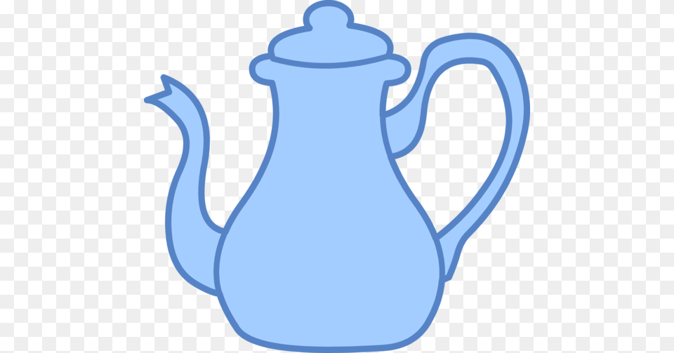 Blue Tea Kettle Clipart, Cookware, Pot, Pottery, Teapot Free Png Download