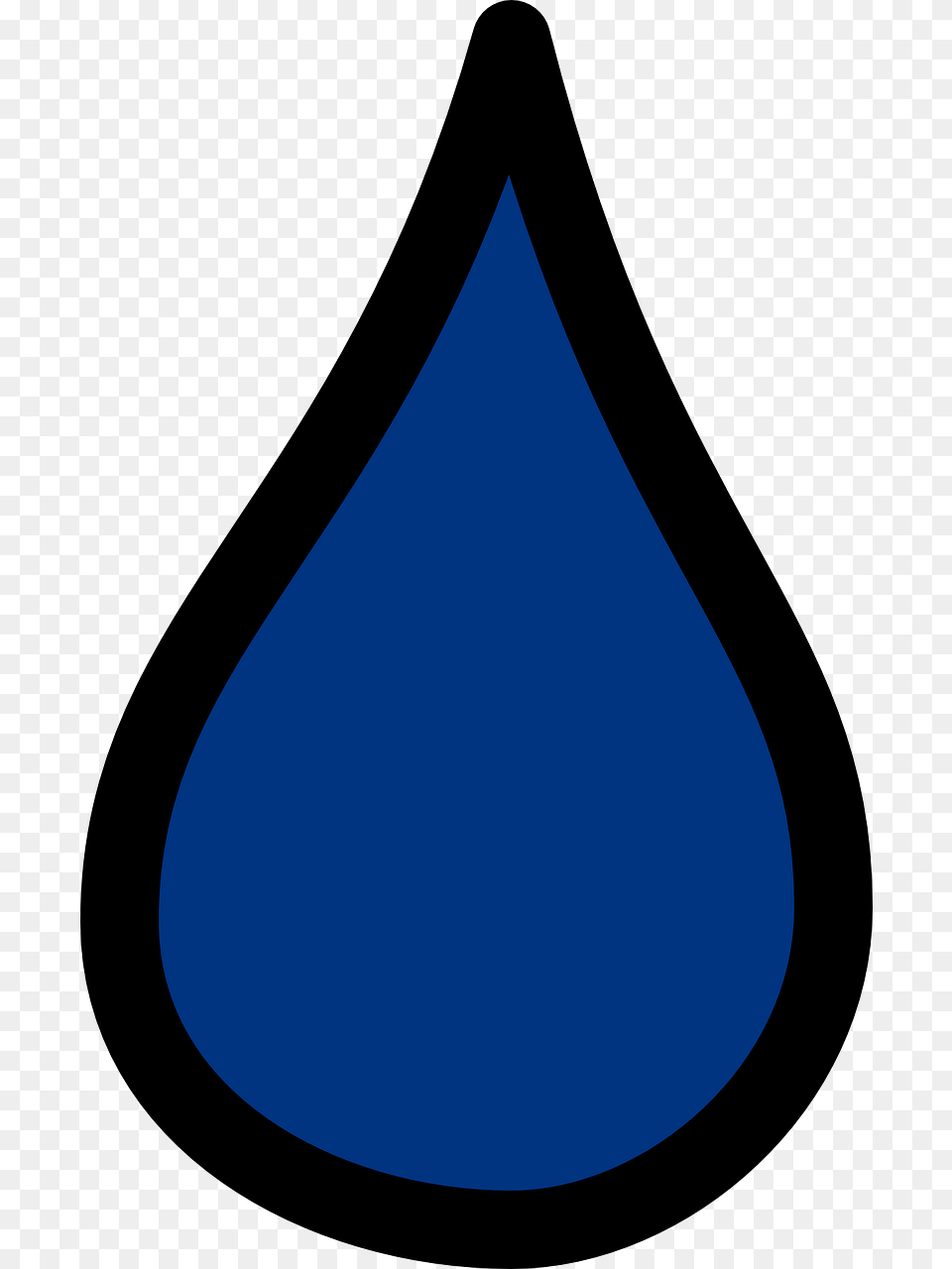 Blue Teardrop, Droplet, Triangle, Astronomy, Moon Free Transparent Png