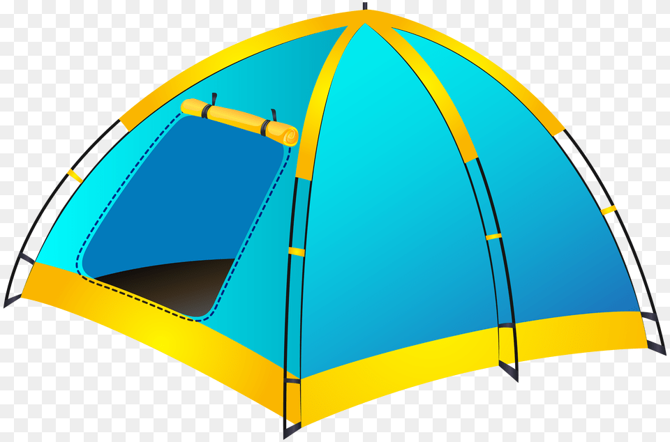 Blue Tent Clip Art, Architecture, Building, Outdoors, Shelter Png Image