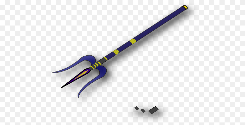 Blue Thrisul, Weapon, Sword, Trident Free Png
