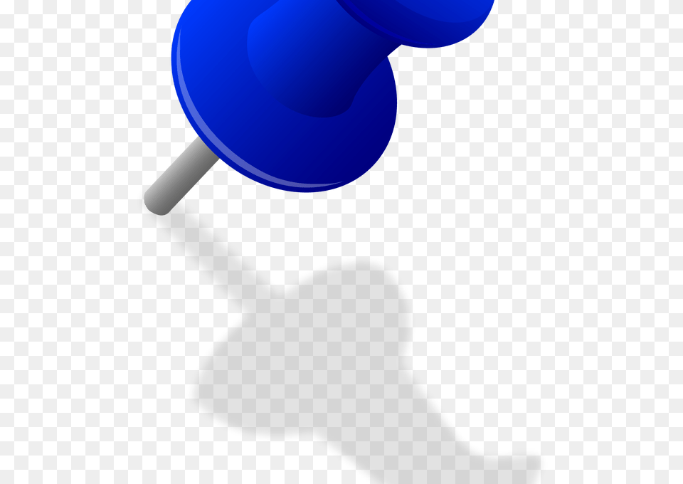 Blue Thumbtack In Wall Clip Art Wall Clip Art, Pin Png