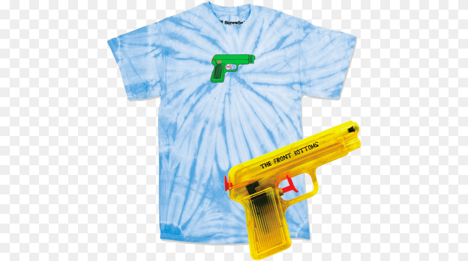 Blue Tie Dye Shirt, Toy, Water Gun, Gun, Weapon Free Png