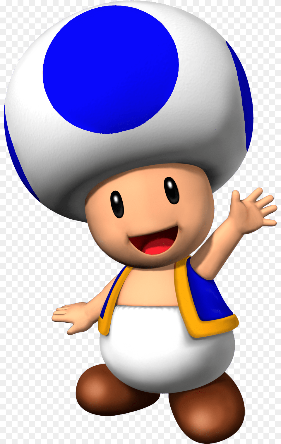 Blue Toad Toad Mario, Baby, Person, Face, Head Free Transparent Png