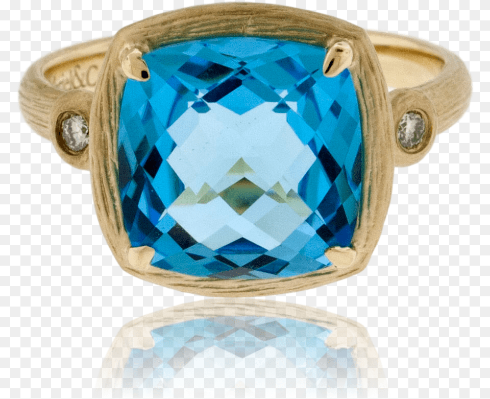 Blue Topaz Textured Style Ring, Accessories, Gemstone, Jewelry, Diamond Free Png