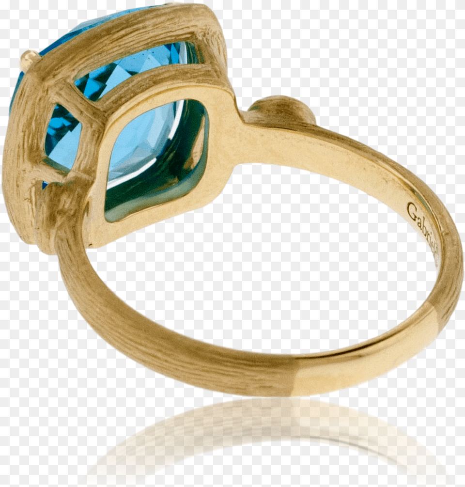 Blue Topaz Textured Style Ring, Accessories, Jewelry, Gemstone Png Image