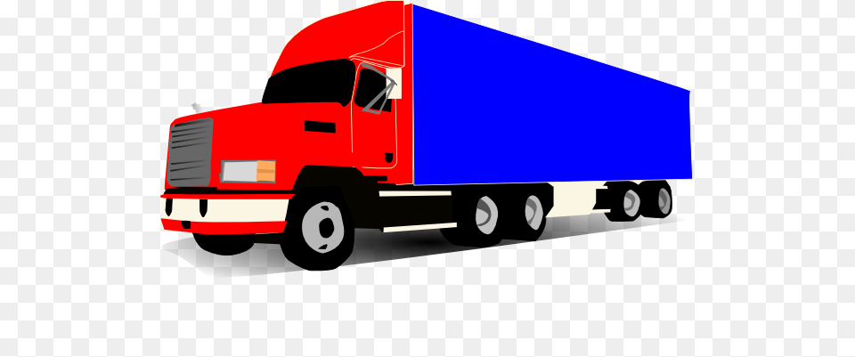 Blue Toy Trucks Clipart, Trailer Truck, Transportation, Truck, Vehicle Free Transparent Png