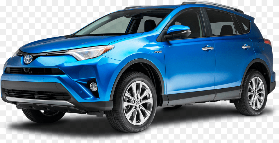 Blue Toyota Rav4 Hybrid Car 2018 Toyota Rav4 Hybrid, Suv, Transportation, Vehicle, Machine Free Transparent Png