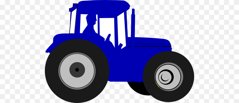 Blue Tractor Clipart, Device, Tool, Plant, Lawn Mower Png