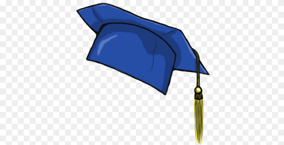 Blue Transparent Background Graduation Cap Clipart, People, Person, Canopy Png Image