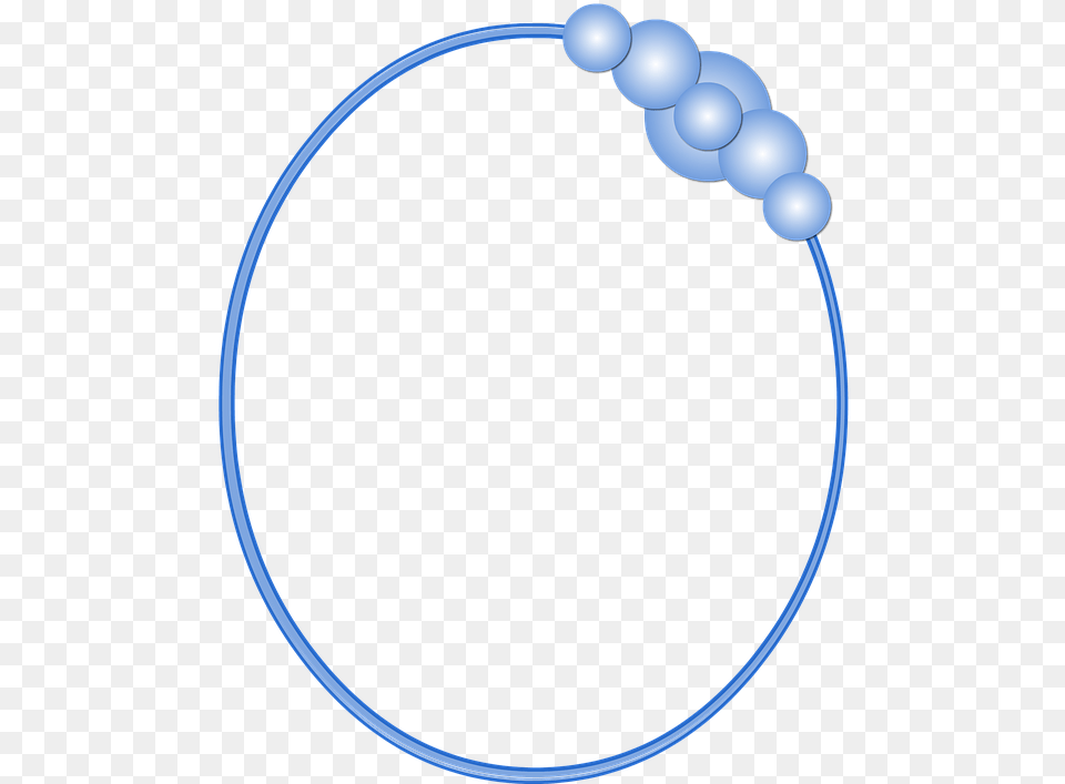 Blue Transparent Oval Frame, Accessories, Bracelet, Jewelry, Bead Free Png