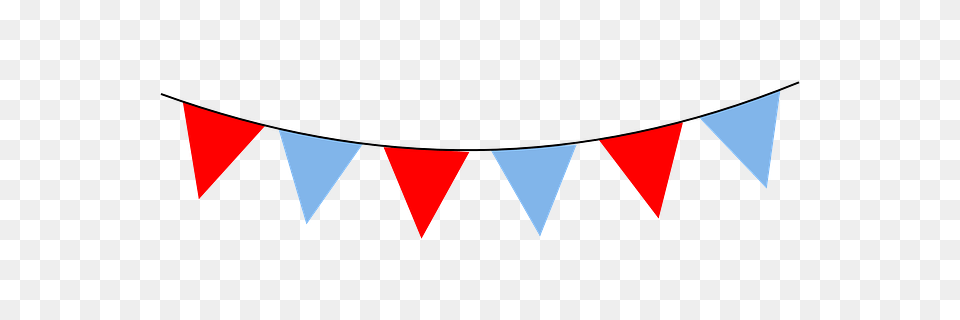 Blue Triangle Banner, Text Free Transparent Png