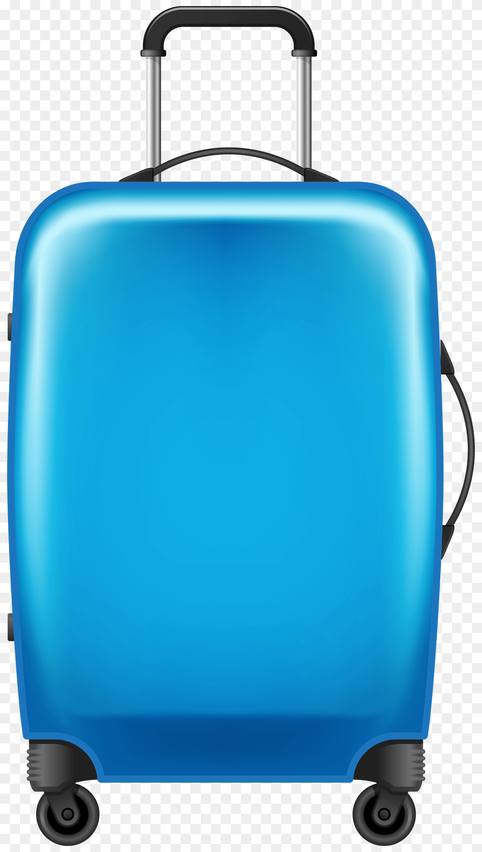 Blue Trolley Suitcase Gallery, Baggage, Device, Grass, Lawn Free Transparent Png