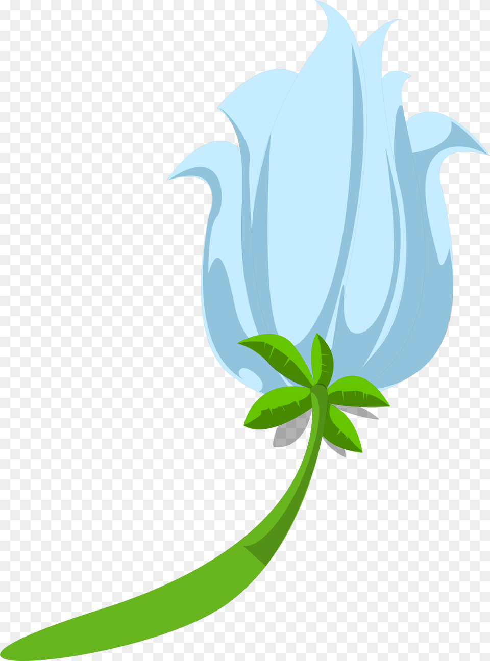 Blue Tropical Flowers Illustration Transparent Portable Network Graphics, Plant, Petal, Rose, Leaf Free Png