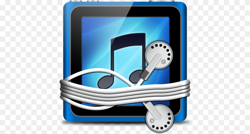 Blue Tunes Folder Icon Tunes Folder Icons Softiconscom Blue Music Folder Icon, Electronics Free Png