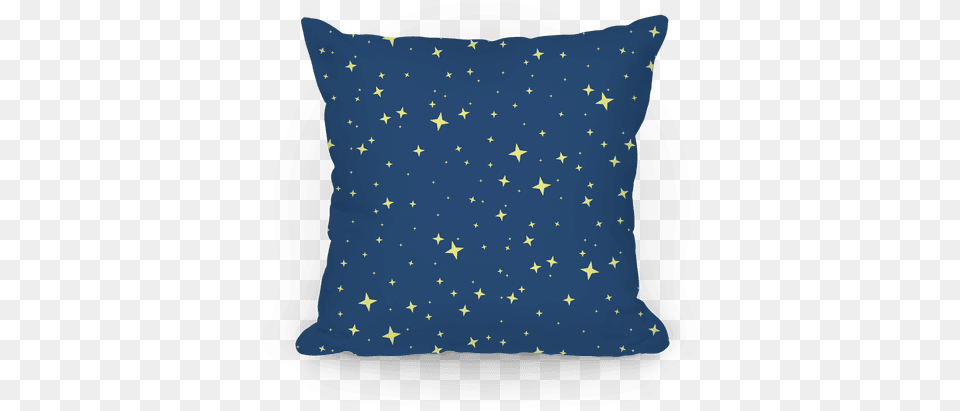 Blue Twinkling Star Sparkles Pattern Pillow Color Blind Test Baseball, Cushion, Home Decor Free Png Download