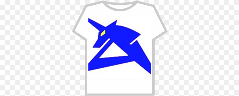 Blue Unicorn Gundam Logo Roblox T Shirt Roblox Robux, Clothing, T-shirt Free Transparent Png