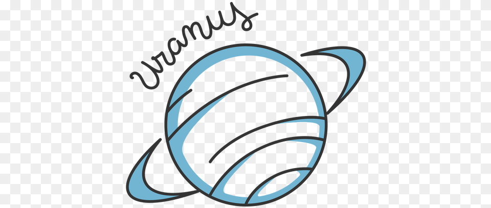 Blue Uranus Simple Solar System Planet For Volleyball, Logo, Appliance, Blow Dryer, Device Free Png Download