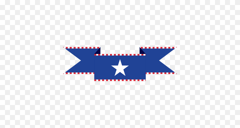Blue Usa Flag Ribbon, Star Symbol, Symbol Free Png
