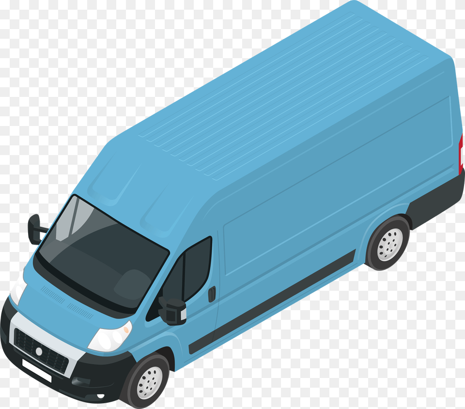 Blue Van Clip Art, Moving Van, Transportation, Vehicle Free Transparent Png