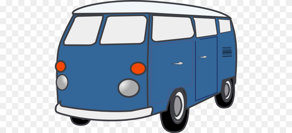 Blue Van Clip Art, Bus, Caravan, Minibus, Transportation Png