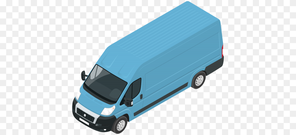 Blue Van Clip Art, Moving Van, Transportation, Vehicle Png