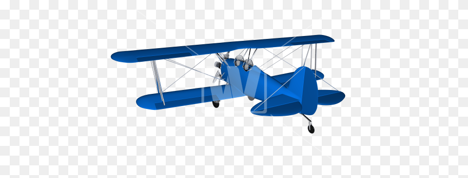 Blue Vintage Plane, Aircraft, Transportation, Vehicle, Airplane Free Png