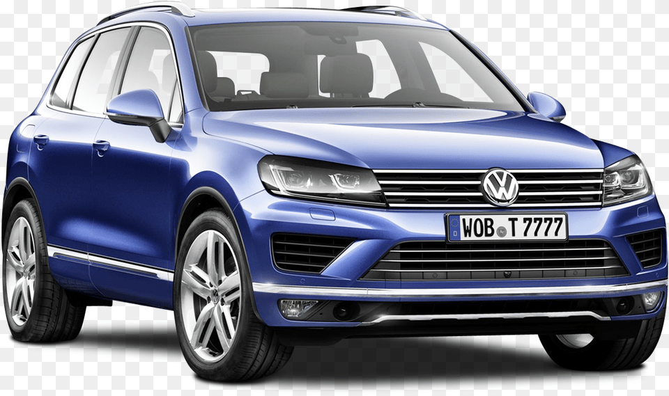 Blue Volkswagen Touareg Car Touareg V8 R Line, Vehicle, Sedan, Transportation, Suv Free Png Download