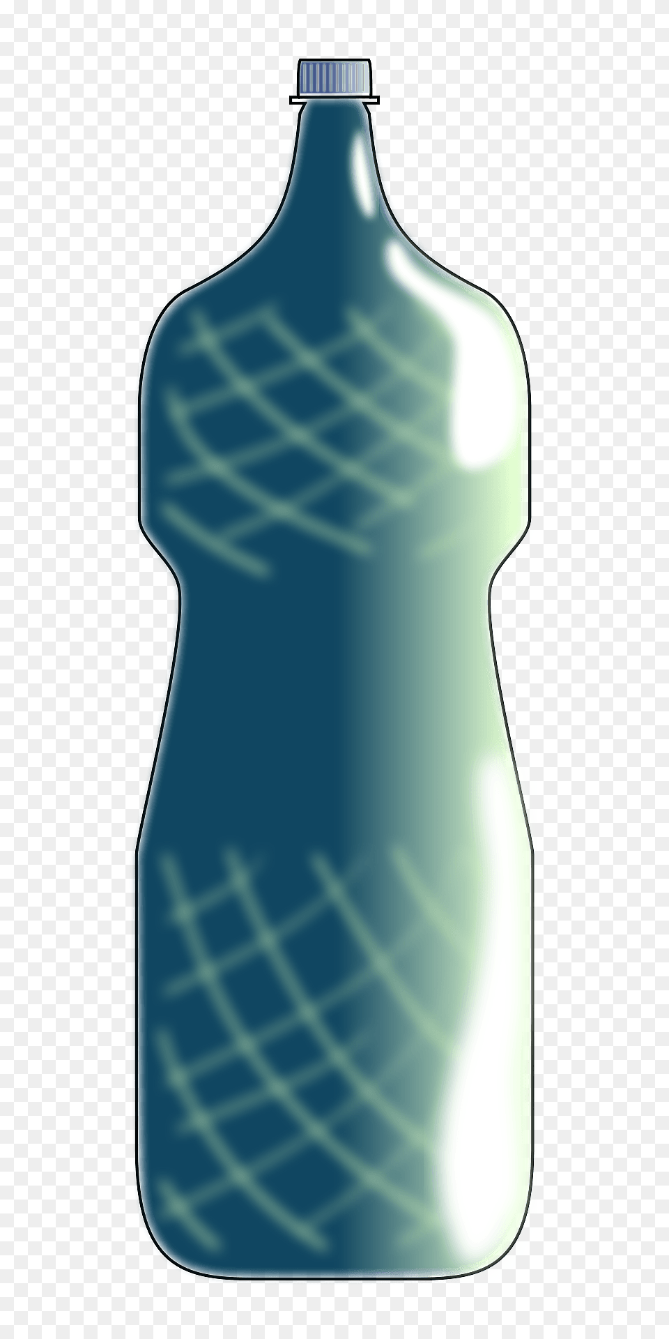 Blue Water Bottle Clipart, Water Bottle, Smoke Pipe Png Image